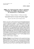 Báo cáo sinh học: " Effets de l’introgression dans le génome Piétrain de l’allèle normal au locus de sensibilité à l’halothane"