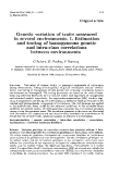 Báo cáo sinh học: "Genetic variation of traits measured in several environments. I. Estimation and testing of homogeneous genetic and intra-class correlations between environments"