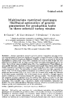 Báo cáo sinh học: " Multivariate restricted maximum likelihood estimation of genetic parameters for production traits in three selected turkey strains"