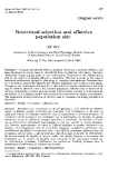 Báo cáo sinh học: " Restricted selection and effective population size"