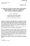 Báo cáo sinh học: "A reduced animal model with elimination of quantitative trait loci equations for marker-assisted selection"