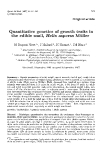 Báo cáo sinh học: " Quantitative genetics of growth traits in the edible snail, Helix aspersa Müller"