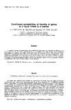 báo cáo khoa học: "Conditional  probabilities  of  identity  of genes  at a locus linked to a marker"