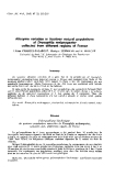 báo cáo khoa học: "Allozyme variation in fourteen natural populations of Drosophila melanogaster collected from different regions of France"