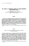 báo cáo khoa học: "The  analysis of quantitative variation in natural populations with isofemale strains"