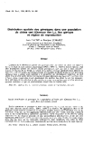 báo cáo khoa học: "Distribution spatiale des génotypes dans une population de chêne vert (Quercus ilex L.), flux génique et régime de reproduction"