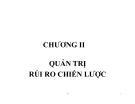 QUẢN TRỊ RỦI RO CHIẾN LƯỢC