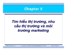 Chương 5:  Tìm hiểu thị trường - nhu cầu thị trường và môi trường Marketing