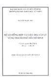 Luận án tiến sĩ " Xử lý tổng hợp tài liệu địa lý vật lý vùng thành phố Hồ Chí Minh "