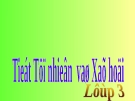 Giáo án điện tử tiểu học: Tự nhiên xã hội lớp 3 về chim