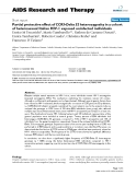 Báo cáo y học: " Partial protective effect of CCR5-Delta 32 heterozygosity in a cohort of heterosexual Italian HIV-1 exposed uninfected individuals"