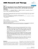 Báo cáo y học: "IV among pregnant women in Moshi Tanzania: the role of sexual behavior, male partner characteristics and sexually transmitted infections"