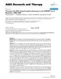 Báo cáo y học: " Trends in the HIV related hospital admissions in the HAART era in Barbados, 2004–2006"