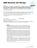 Báo cáo y học: "Perceptions of vaginal microbicides as an HIV prevention method among health care providers in KwaZulu-Natal, South Africa"