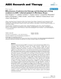 Báo cáo y học: " Effectiveness of antiretroviral therapy and development of drug resistance in HIV-1 infected patients in Mombasa, Kenya"