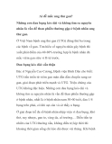 Ai dễ mắc ung thư gan?
