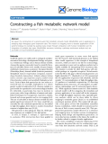 Báo cáo y học: "Constructing a fish metabolic network model"