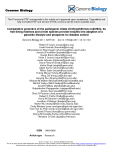 Báo cáo y học: " Comparative genomics of the pathogenic ciliate Ichthyophthirius multifiliis, its free-living relatives and a host species provide insights into adoption of a parasitic lifestyle and prospects for disease control"