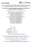 Báo cáo y học: "Chromothripsis is a common mechanism driving genomic rearrangements in primary and metastatic colorectal cancer"