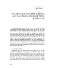 Kỹ thuật và quản lý hệ thống nguồn nước ( Đại học Quốc gia Hà Nội ) - Chương 4