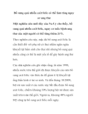 Bổ sung quá nhiều axit folic có thể làm tăng nguy cơ ung thư 
