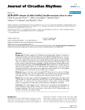 Báo cáo y học: "SCN-AVP release of mPer1/mPer2 double-mutant mice in vitro"