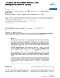 Báo cáo y học: "Acute nerve compression and the compound muscle action potentia"