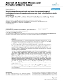 Báo cáo y học: "Sensitivities of conventional and new electrophysiological techniques in carpal tunnel syndrome and their relationship to body mass index"