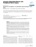 Báo cáo y học: "Preliminary investigation of a polyethylene glycol hydrogel "nerve glue""