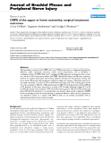 Báo cáo y học: "CRPS of the upper or lower extremity: surgical treatment outcomes"