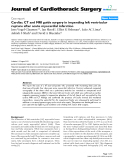 Báo cáo y học: "Cardiac CT and MRI guide surgery in impending left ventricular rupture after acute myocardial infarction'