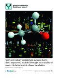 báo cáo khoa học: "Short-term salivary acetaldehyde increase due to direct exposure to alcoholic beverages as an additional cancer risk factor beyond ethanol metabolism"