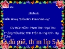 Giáo án điện tử tiểu học môn lịch sử: Chiến thắng Điện Biên Phủ trên không