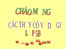 Giáo án điện tử tiểu học môn lịch sử: Ôn tập lịch sử lớp 5