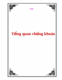 Tổng quan chung về chứng khoán