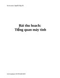 Bài thu hoach: Tổng quan máy tính