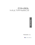 COMSOL Multiphysics - VERSION