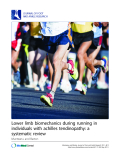 Báo cáo y học: "Lower limb biomechanics during running in individuals with achilles tendinopathy: a systematic review"