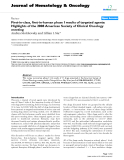 báo cáo khoa học: "First-in-class, first-in-human phase I results of targeted agents: Highlights of the 2008 American Society of Clinical Oncology meeting"