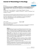 báo cáo khoa học: "Low-level expression of HER2 and CK19 in normal peripheral blood mononuclear cells: relevance for detection of circulating tumor cells"