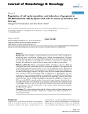 báo cáo khoa học: "Regulation of cell cycle transition and induction of apoptosis in HL-60 leukemia cells by lipoic acid: role in cancer prevention and therapy"