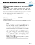 báo cáo khoa học: "Treatment of malignant tumors of the skull base with multi-session radiosurgery"