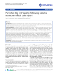 Báo cáo y học: "PPurtscher-like retinopathy following valsalva maneuver effect: case report"