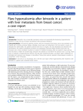 báo cáo khoa học: " Flare hypercalcemia after letrozole in a patient with liver metastasis from breast cancer: a case report"