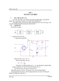Bài 7: Nguồn cáp điện