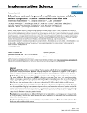 báo cáo khoa học: " Educational outreach to general practitioners reduces children's asthma symptoms: a cluster randomised controlled trial"