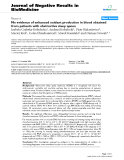 Báo cáo khoa hoc:"   No evidence of enhanced oxidant production in blood obtained from patients with obstructive sleep apnea"