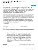 Báo cáo khoa hoc:"   Host factors do not influence the colonization or infection by fluconazole resistant Candida species in hospitalized patients"