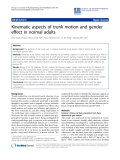 Báo cáo khoa hoc:"  Kinematic aspects of trunk motion and gender effect in normal adults"