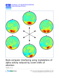 Báo cáo khoa hoc:"  Brain-computer interfacing using modulations of alpha activity induced by covert shifts of attention"